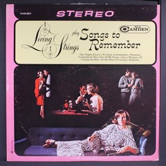 LIVING STRINGS: play songs to remember RCA 12″ LP 33 RPM