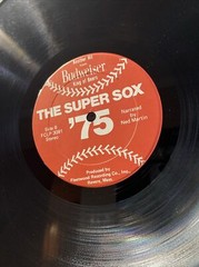 Super Sox ’75 LP Boston Red Sox Jim Rice Carlton Fisk Luis Tiant Yaz 1975/SEALED