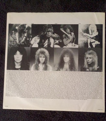 Vinnie Vincent Invasion All Systems Go Lp Vinyl 1988 1st press PROMO Clean Vinyl