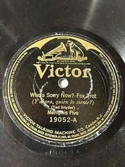 Memphis Five– Who’s Sorry Now? / Snakes Hips – Jazz Pre-War