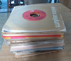 Lot of 50 45rpm Rcords VG+ to G Mixed Lot
