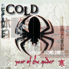 Cold Year of the Spider REMASTERED RED W WHITE SPIDER WEB SWIRL VINYL Vinyl
