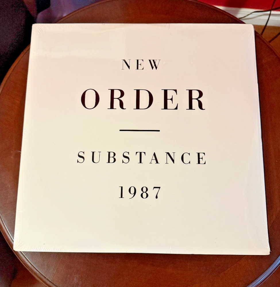 New Order Substance 1987 Qwest Records W1-25621 CRC Factory SEALED Double Lp