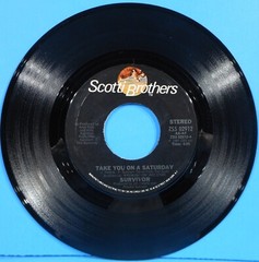 SURVIVOR EYE OF THE TIGER 7″ 45 RPM 1982 GREAT CONDITION! VG+/VG+!!A