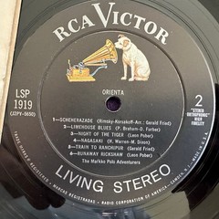 1S ~ MARKKO POLO ADVERNTURERS Orienta RCA LSP 1919 Stereo Exotica Cheesecake EX