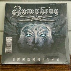 Symphony X Iconoclast 2x LP Silver Vinyl 180G Nuclear Blast 2011 Poster