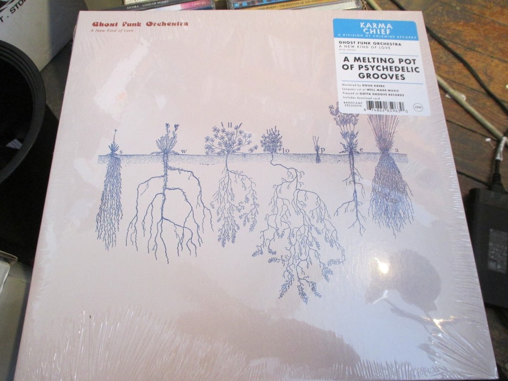 GHOST FUNK ORCHESTRA A New Kind of Love 2022 Karma Chief Ltd White Edition