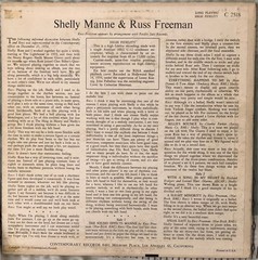 Shelly Manne/Russ Freeman-Rare Orig DG Jazz 10” LP-Contemporary 2518-VSVG+/HEAR