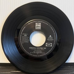 PAUL McCARTNEY Wonderful Christmas Time JAPAN vinyl 7″ w/insert EPR-20644 NM!