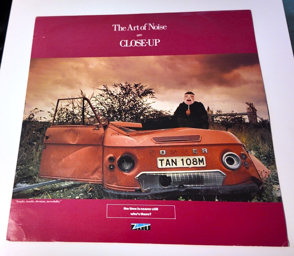 THE ART OF NOISE – Close-Up 12″ Vinyl Single 1984 ZTT 12ZTPS01 VG+/EX