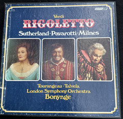 Opera Records Lot-Lucia di Lammermoor,LaBoheme,Die Walkure,Rigoletto,Don Carlo