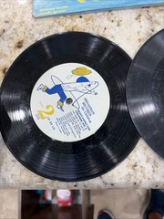 Vintage Children’s Record Lot Disney Disneyland Bambi 45 & 33 1/3 RPM Read