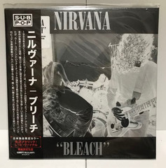 RSD 2023 JAPAN ONLY LTD ED RED VINYL WITH OBI & INSERT NIRVANA BLEACH usa seller