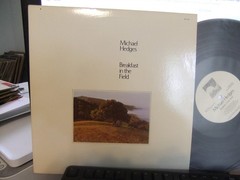 MICHAEL HEDGES BREAKFAST IN THE FIELDS LP ON WINDHAM HILL RECORDS NEAR MINT
