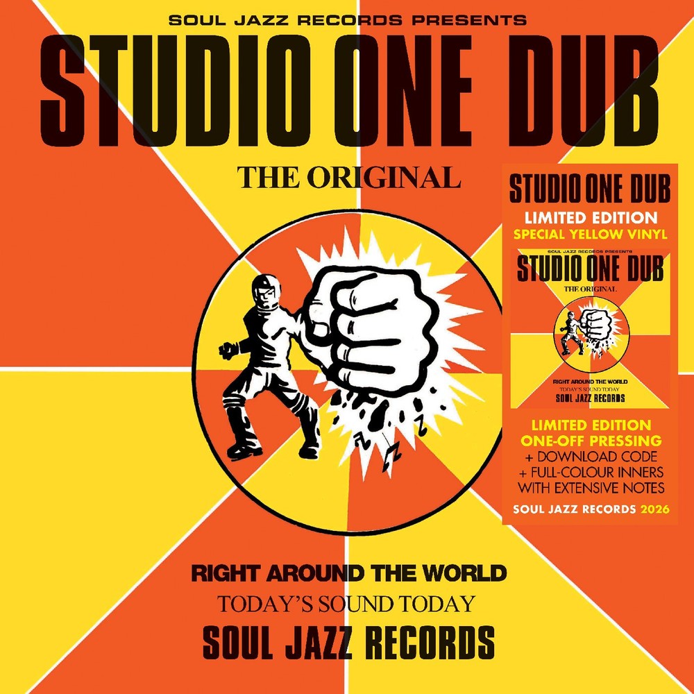 Soul Jazz Records presents – (PRESALE 6/26/26) STUDIO ONE DUB (DDL YELLOW 2xVINY