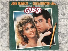 GREASE SOUNDTRACK 2X Vinyl LPs RECORD Original 1978 RSO RS-2-4002 Cleaned Tested