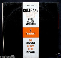 JOHN COLTRANE-Live At THe Village Vanguard-Jazz Album-IMPULSE #A10-VAN GELDER