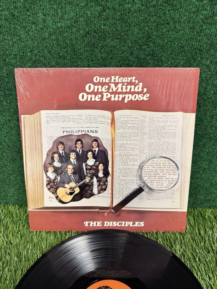 The Disciples One Heart One Mind One Purpose Gospel Vinyl Frontier LP
