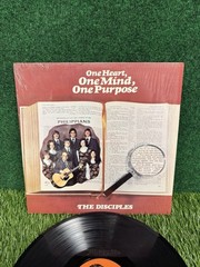 The Disciples One Heart One Mind One Purpose Gospel Vinyl Frontier LP