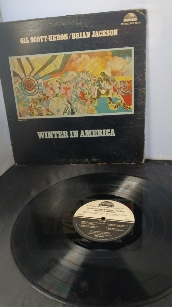 ​Gil Scott-Heron – Winter In America – 1974 – SES-19742 – Vinyl Record LP Good
