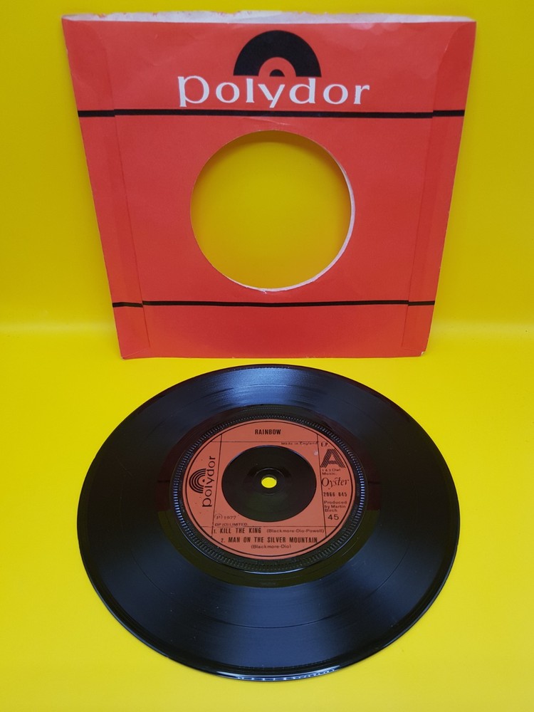 Rainbow Kill The King E.P. 7″ Vinyl Single Record 1977 Polydor Records