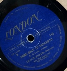 Lot of 10 78 RPM In Album