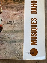 MUSIQUES DAHOMEENNES French LP Booklet 1963 NM Vinyl