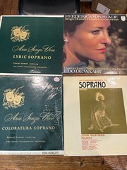 7 Classical Vocal Opera LP Lot Leontyne Price Von Stade Roberta Peters Soprano