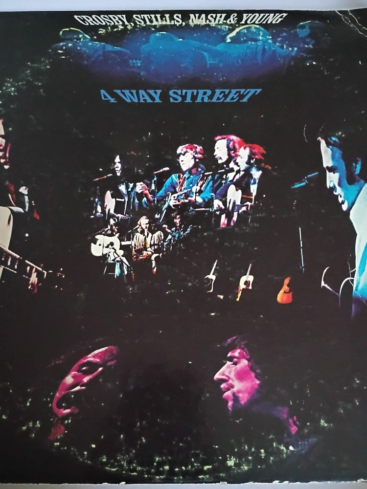 The Way Street by Stills & Nash Crosby (Vinyl, Atlantic USA)