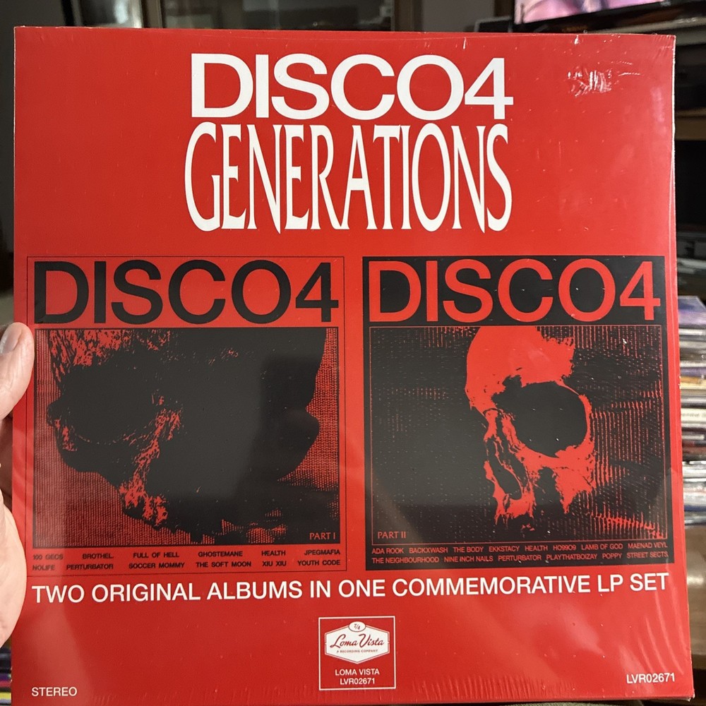 *NEW SEALED-HEALTH-Generations Edition: Disco4, Part I and Disco4 :: Part II 2LP