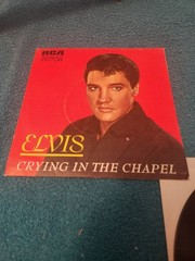 Elvis – RCA SPBO- 9156 – CRYING IN THE CHAPEL – ORANGE LABEL – SPAIN PRESSING