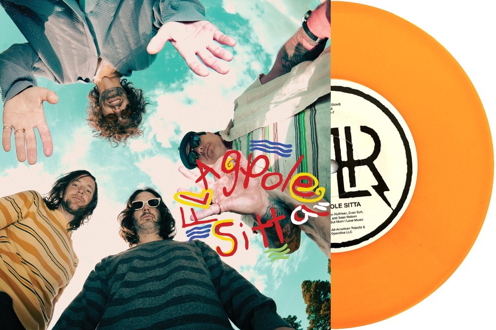 THE ALL-AMERICAN REJECTS Flagpole Sitta 7″ NEON ORANGE vinyl Harvey Danger cover