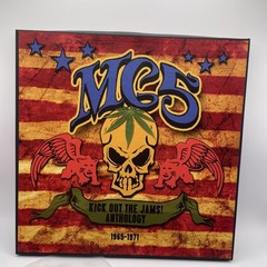 MC5 Limited Edition KICK OUT THE JAMS ANTHOLOGY 1965-1971 Three Vinyl Set & Pin