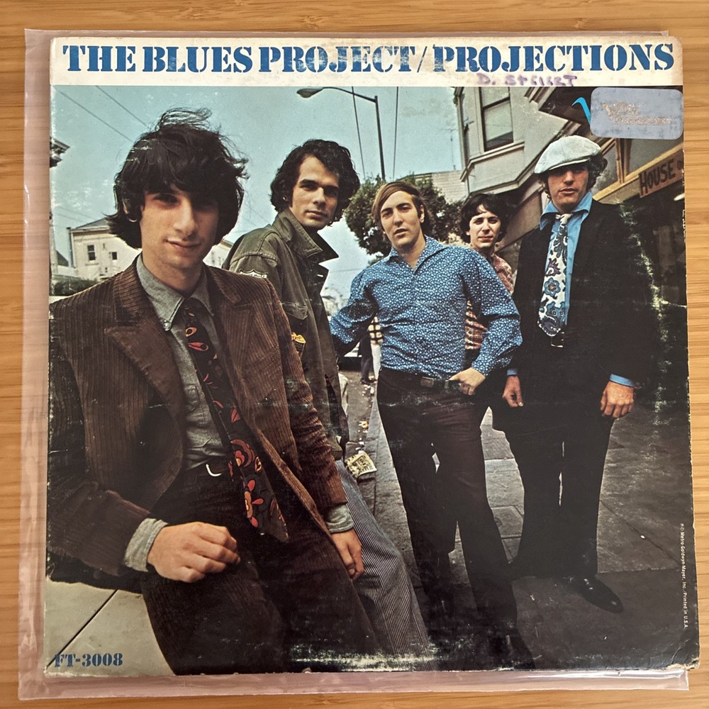 The Blues Project “Projections” Verve Forecast FT-3008 LP Mono CLEANED VG