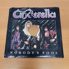 Cinderella Nobody’s Fool Push Push Mercury 884 851-7 – VG Vinyl G Paper Sleeve