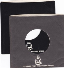 Mixed 2 Lot BUDDAH DULL BLACK PLEASURE 7″ 45 RPM Original Record Company Sleeves
