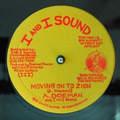 A. Doeman – Moving on to Zion [New Vinyl Record 10″ Single]