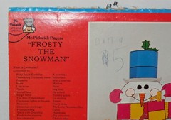 MR PICKWICK PLAYERS Frosty The Snowman Vinyl Record LP 1977 SPC-1503 G+/VG OOP