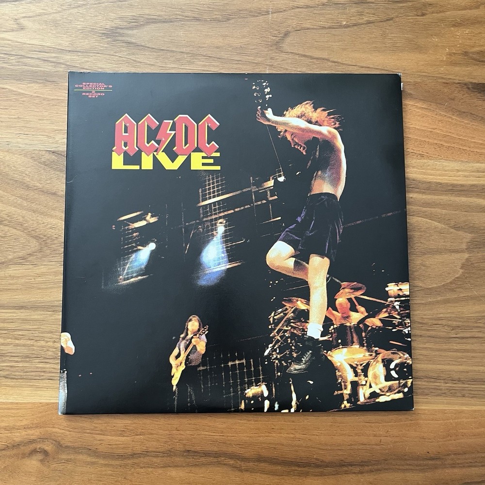AC/DC Live 2x LP Vinyl Special Limited Edition 180g – Side C damaged