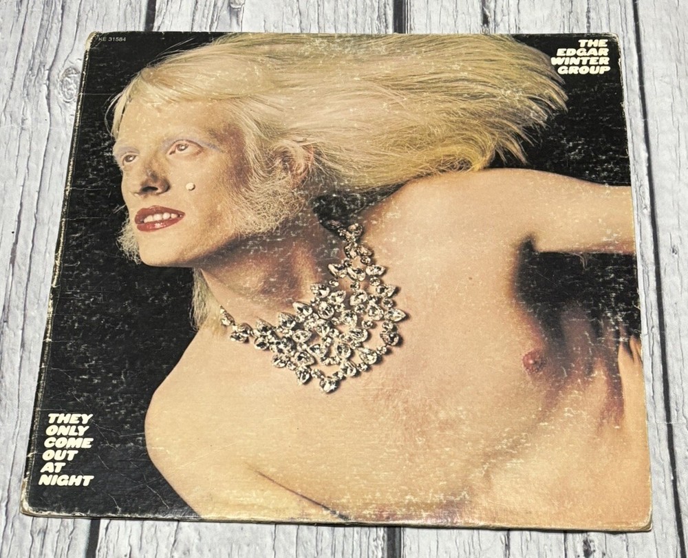 The Edgar Winter Group They Only Come Out At Night Epic PE 31584 W/W