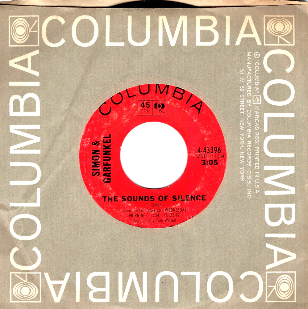 Simon & Garfunkel: Sounds of Silence / We’ve Got a Groovy Thing Goin’, 45 9084