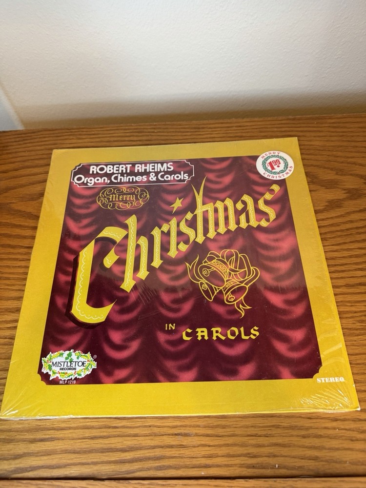 Merry Christmas in Carols Robert Rheims 12″ Vinyl
