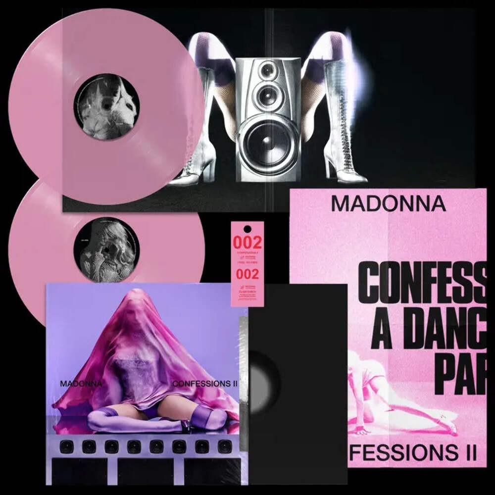 Madonna – Confessions II [Translucent Pink Vinyl] NEW Vinyl