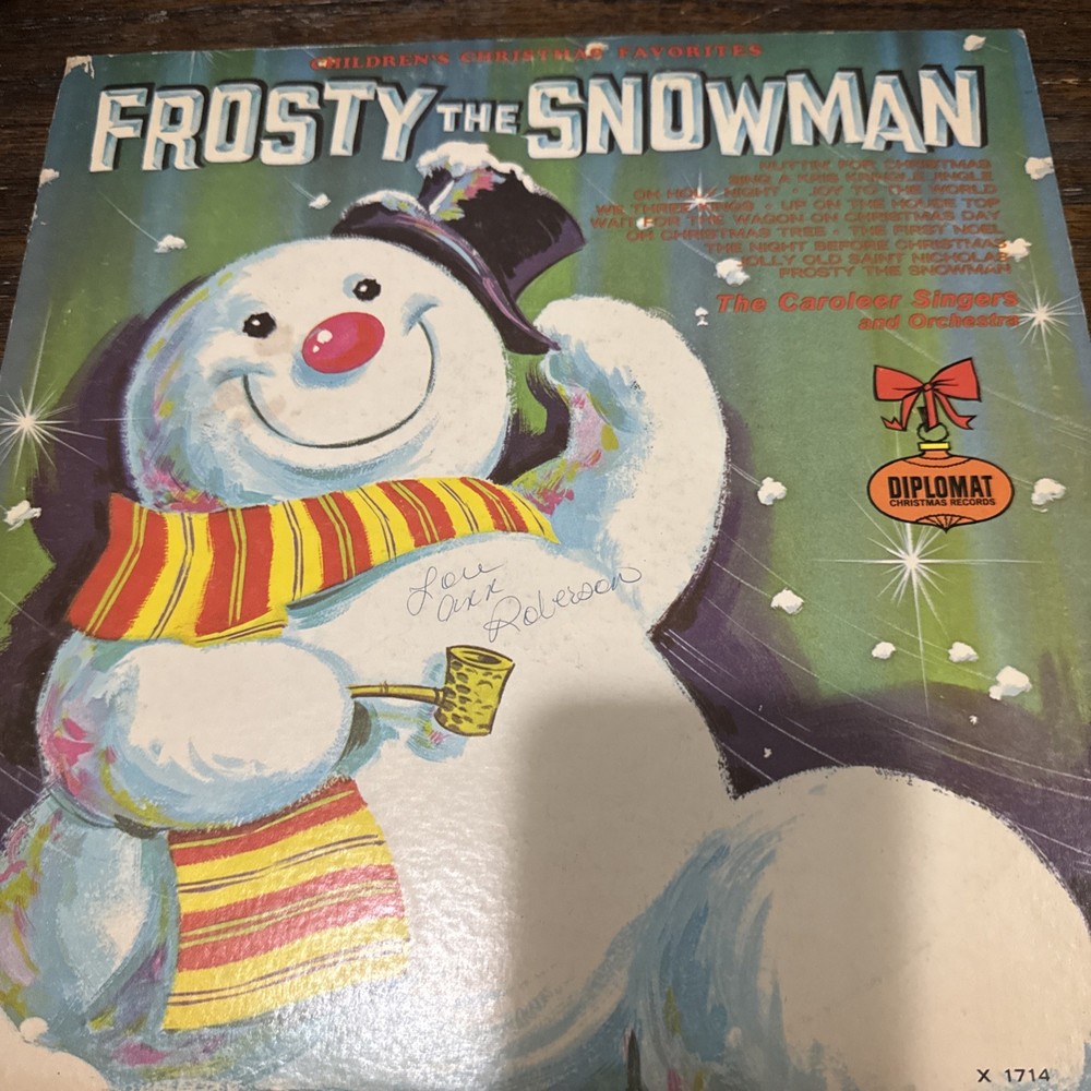 Frosty The Snowman Vinyl