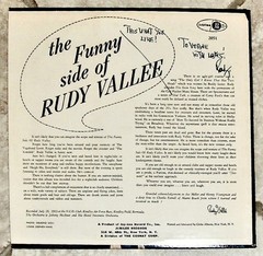 1920’s-’30s 1st Fame Legends LP’s: Jolson/Cantor/Vallee/Durante/Chevalier/Crosby