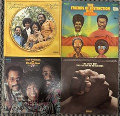 FRIENDS OF DISTINCTION – Lot Of 4 LPs – Love Can Make Real People Greatest Soul