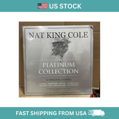 Nat King Cole – The Platinum Collection 3LP 12″ White Vinyl Record – NEW
