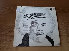 1960s VG+ AUTOGRAPH JIMI HENDRIX Get That Feeling SEE NOTES! COVER ONLY NO LP