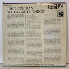 John Coltrane My Favorite Things 1966 Press Stereo LP Atlantic VG+/VG