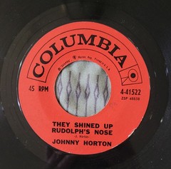 Johnny Horton-Electrified Donkey-Rare 1959 Rockabilly Holiday 45-HEAR-VG+